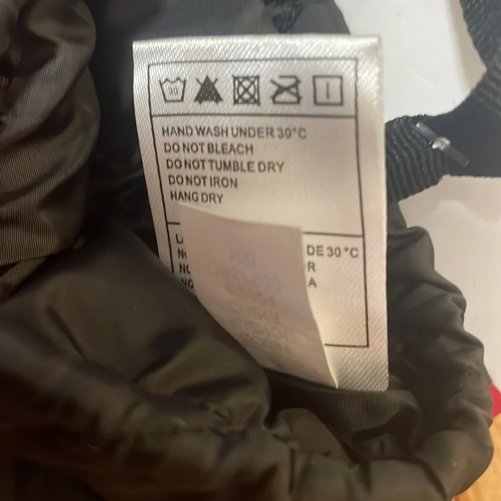 Spyder Black Puffer Mittens